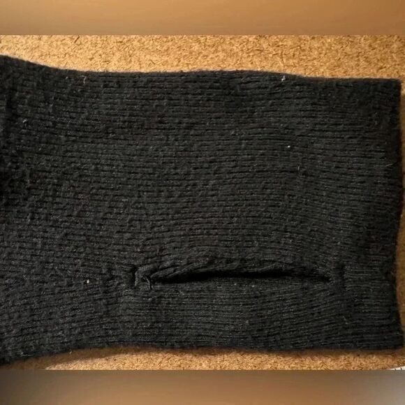 Athleta Super Soft Tunic Sweatshirt | Black | Size Small - Picture 6 of 7